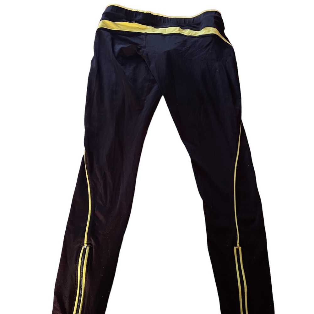 better bodies black and yellow leggings - Picture 2 of 5